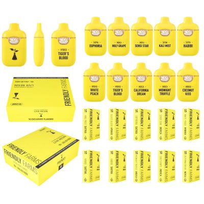 Friendly Farms 1g 2g Empty Disposable Vape Pen Packaging